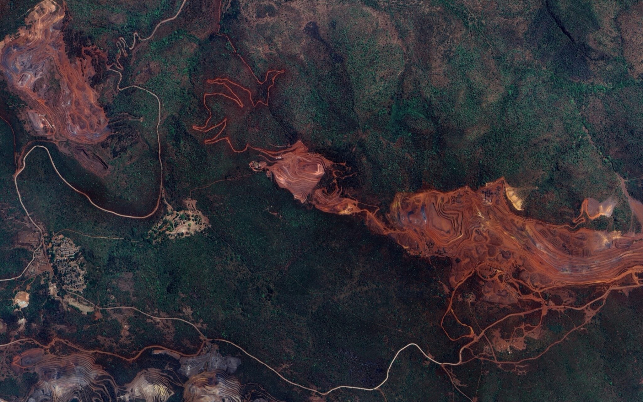 Kartikeyas Sandur Mine, Sandur, Karnataka, India Map Data: Google, Image ©2024 Airbus, CNES/Airbus, Landsat/Copernicus, Maxar Technologies
