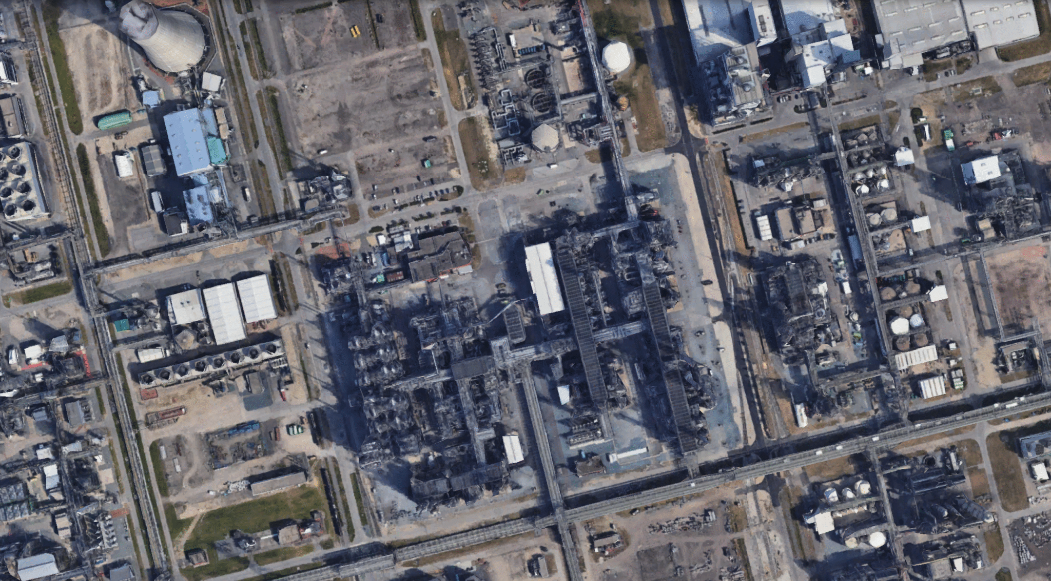 BASF Antwerp Verbund Chemical Complex, Antwerp, Belgium Map Data: Google, Image ©2025 Airbus, CNES/Airbus, Landsat/Copernicus, Maxar Technologies