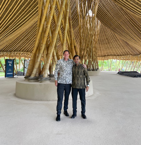 Justin Locke in Indonesia