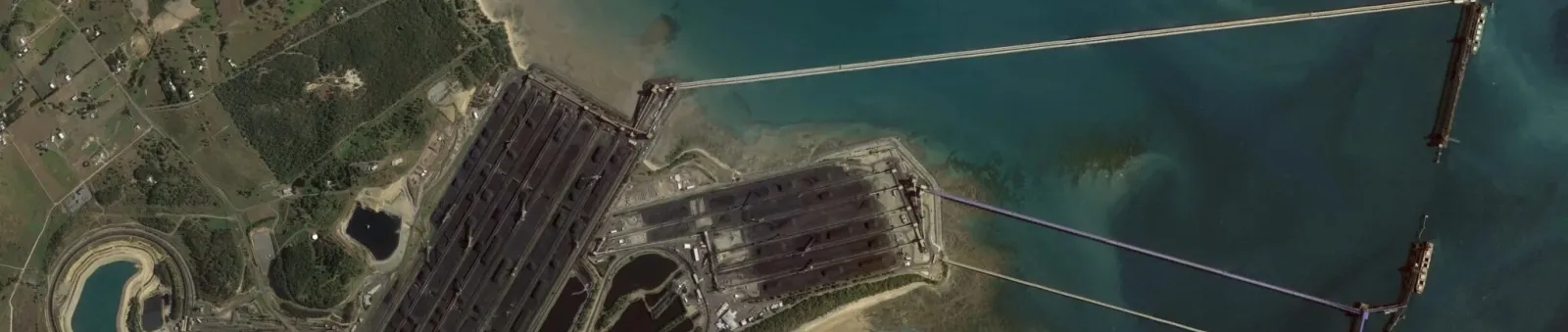 Dalrymple Bay Coal Terminal, Queensland, Australia Map Data: Google, SIO, NOAA, U.S. Navy, NGA, GEBCO, Image ©2022 TerraMetrics