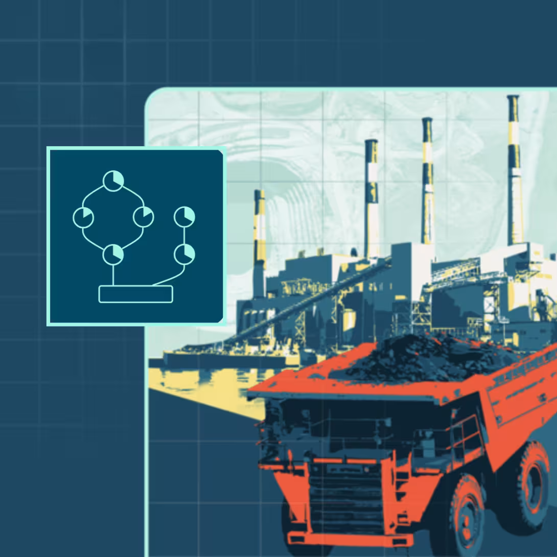coal infrastructure image and tree icon as teaser for the coal ownership trees 