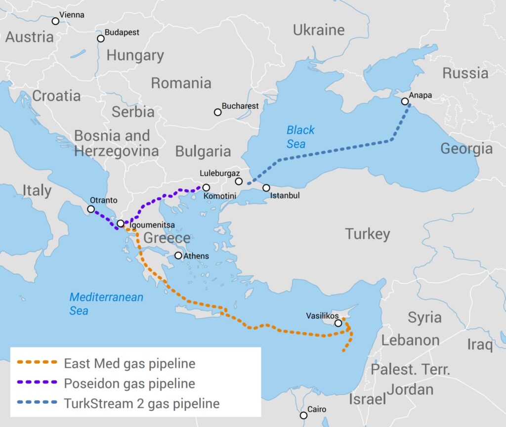 East Med gas pipeline
